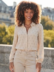 Sosandar Natural Chiffon Shirt - Image 4 of 4