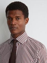 Long Sleeve Bengal Stripe Button-Down Shirt. - Image 1 of 7