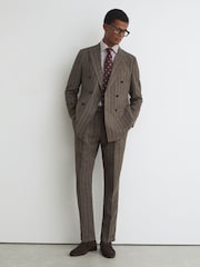 Long Sleeve Bengal Stripe Button-Down Shirt. - Image 3 of 7