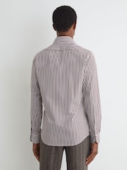Long Sleeve Bengal Stripe Button-Down Shirt. - Image 5 of 7
