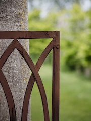 Gallery Home Black Alton Outdoor Tree Bench Seat Ember - Image 3 of 3