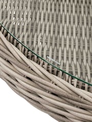 Gallery Home Grey Riviera 4 Seater Garden Dining Set - Image 3 of 4