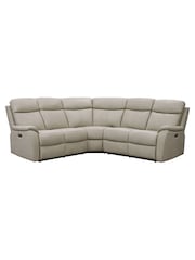 Aspire Furniture Pewter Kingsmere Corner Power Recliner Sofa - Image 2 of 6
