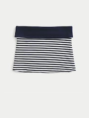 Hollister Blue Reversible Fold Over Bandeau Tube Top - Image 6 of 8