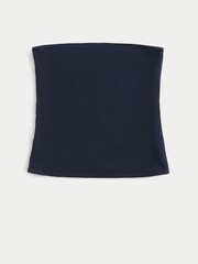 Hollister Blue Reversible Fold Over Bandeau Tube Top - Image 8 of 8