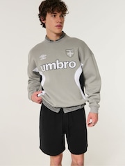 Hollister Black Baggy Fleece Jersey Shorts - Image 1 of 4
