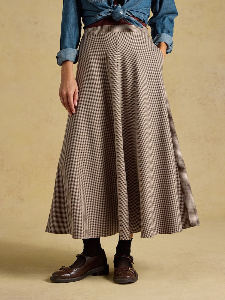 Қоңыр ит тіс - Joules Emmy Panel Midi белдемше - 6суретінің 1 суреті