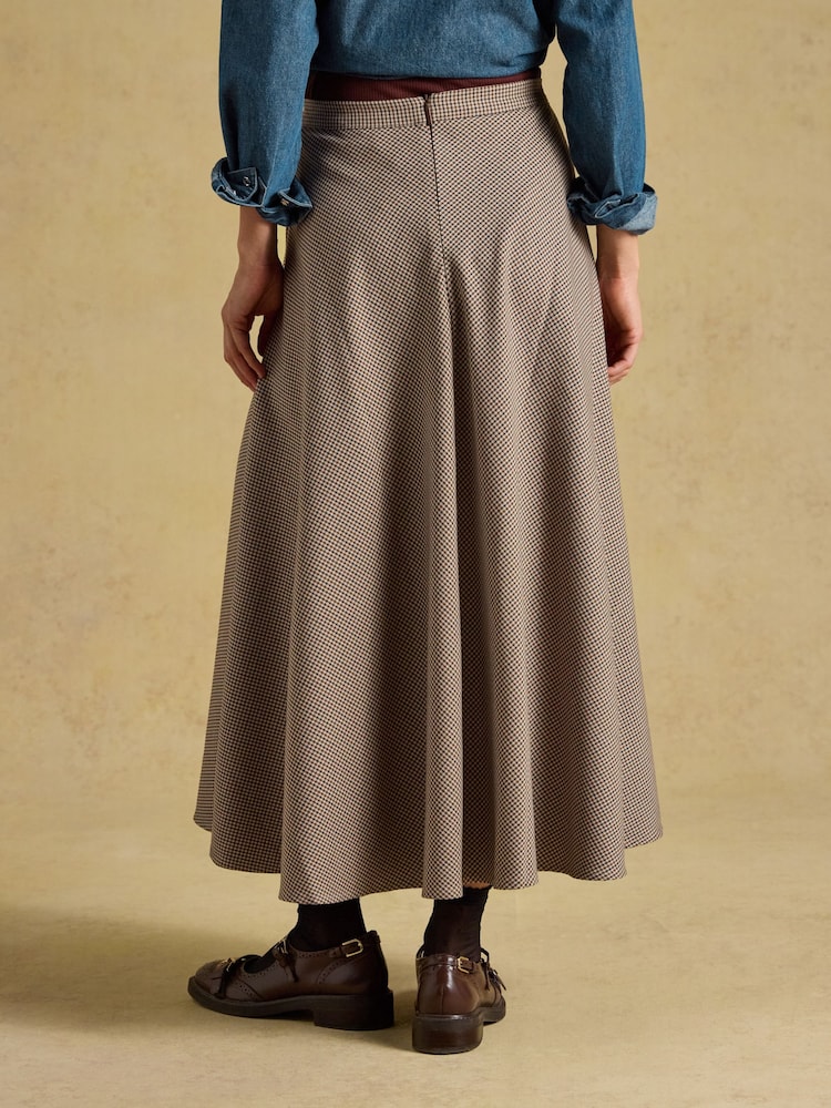 Қоңыр ит тіс - Joules Emmy Panel Midi белдемше - 6суретінің 2 суреті