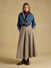 Қоңыр ит тіс - Joules Emmy Panel Midi белдемше - 6суретінің 4 суреті