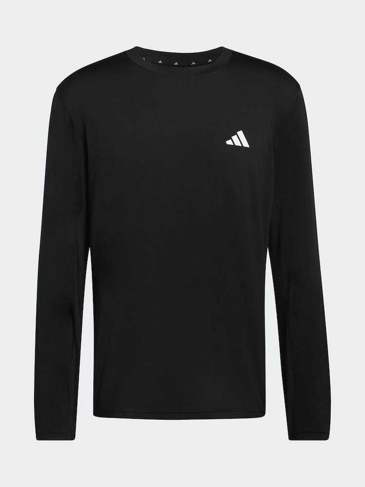 adidas Black Workout Essentials Flex Longsleeve T-Shirt - Image 5 of 5 adidas Black Workout Essentials Flex Longsleeve T-Shirt - Image 5 of 5
