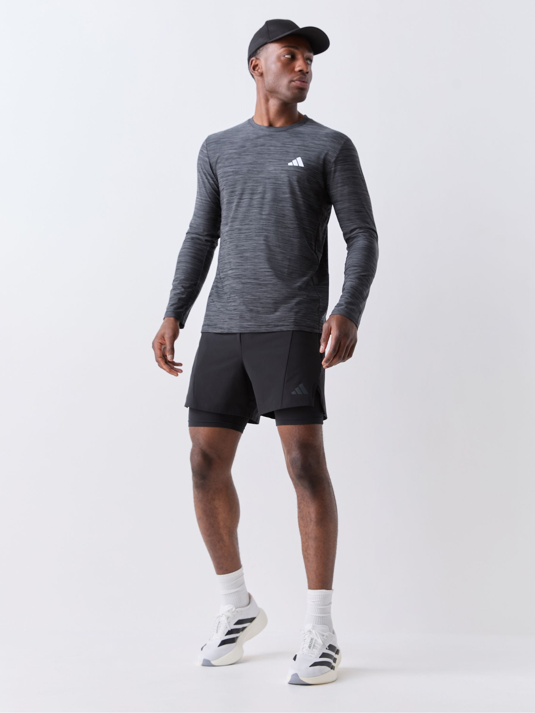 Buy adidas Grey Workout Essentials Flex Longsleeve T-Shirt from