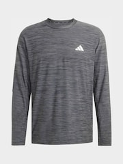 adidas Grey Workout Essentials Flex Longsleeve T-Shirt - Image 6 of 6