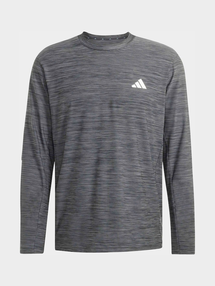 adidas Grey Workout Essentials Flex Longsleeve T-Shirt - Image 6 of 6 adidas Grey Workout Essentials Flex Longsleeve T-Shirt - Image 6 of 6