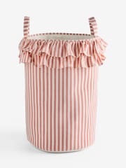 Pink Stripe Bag Frill Laundry Bag - Image 3 of 3