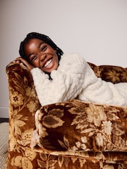 Ecru Cosy Fleece Pyjamas (3-16yrs) - Image 2 of 7
