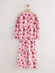 Rozā - Fleece Cosy Pyjamas (3-16yrs) - Attēls 2 no 4
