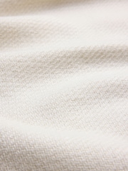 White Wool Midweight Scarf - Image 10 of 10