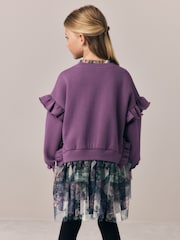 Laura Ashley Sweat-Kleid im Lagenlook - Bild 2 von 11