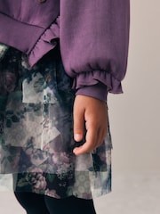 Laura Ashley Sweat-Kleid im Lagenlook - Bild 4 von 11