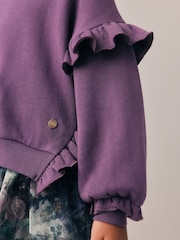 Laura Ashley Sweat-Kleid im Lagenlook - Bild 5 von 11