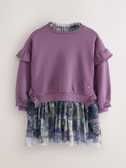 Laura Ashley Sweat-Kleid im Lagenlook - Bild 6 von 11
