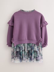 Laura Ashley Sweat-Kleid im Lagenlook - Bild 7 von 11