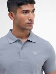 Barbour Blue Original Sports Tailored Polo Shirt - Image 4 of 7