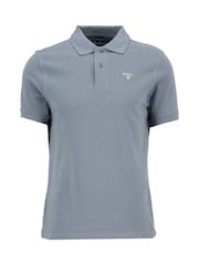 Barbour Blue Original Sports Tailored Polo Shirt - Image 6 of 7