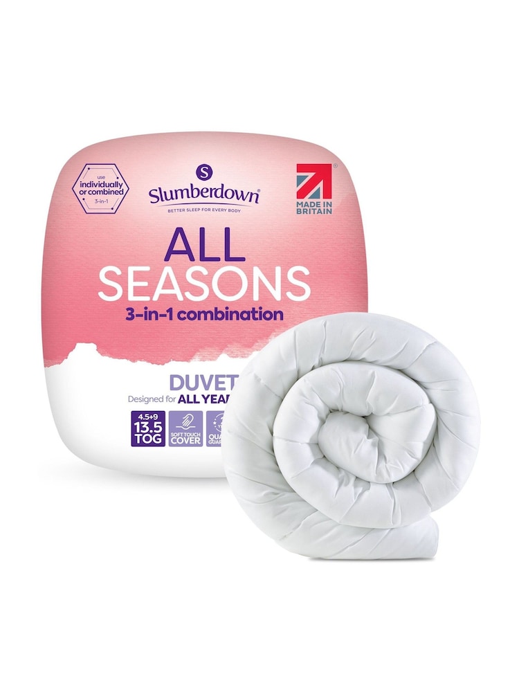 Slumberdown All Seasons Combi 13.5 Tog Duvet - Image 6 of 6