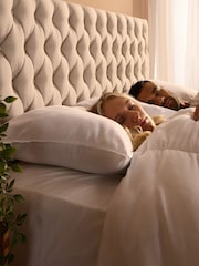 Slumberdown Set of 2 Warm Winter Medium Back Sleeper Pillows - Image 1 of 6