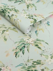 Sage Ruiz Floral A4 Wallpaper Sample Floral - Image 3 of 5