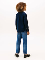 Tommy Hilfiger Blue Long Sleeve Shirt - Image 3 of 5