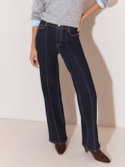 Lipsy Rinse Wash Pull On Mid Rise Jeans - Image 2 of 6