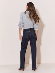 Lipsy Rinse Wash Pull On Mid Rise Jeans - Image 6 of 6