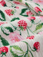 Cath Kidston Pink/White Strawberry Garden Beach Dress - Image 4 of 5