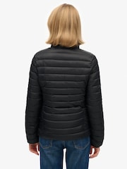 Superdry Black Fuji Lite Padded Jacket - Image 4 of 7