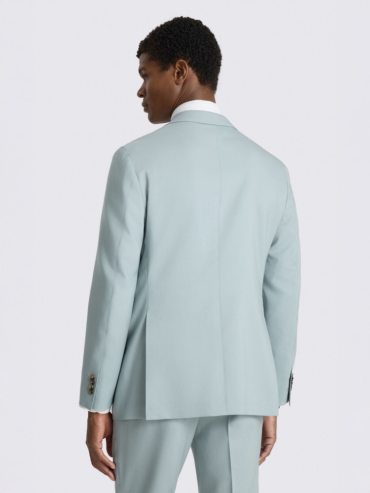 MOSS Aqua Tailored Fit Italian Tropical Suit Jacket - Image 2 of 4 MOSS Aqua Tailored Fit Italian Tropical Suit Jacket - Image 2 of 4