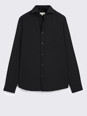 MOSS Black Tropical Overshirt - Image 4 of 4