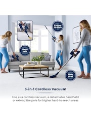 Tower Blue VL35 Cordless 3-in-1 Vacuum Cleaner - Image 3 of 9
