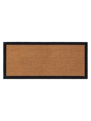 My Mat Black Border Coir Runner Doormat - Image 2 of 3