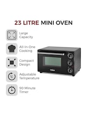 Tower Black Mini Oven - Image 2 of 10