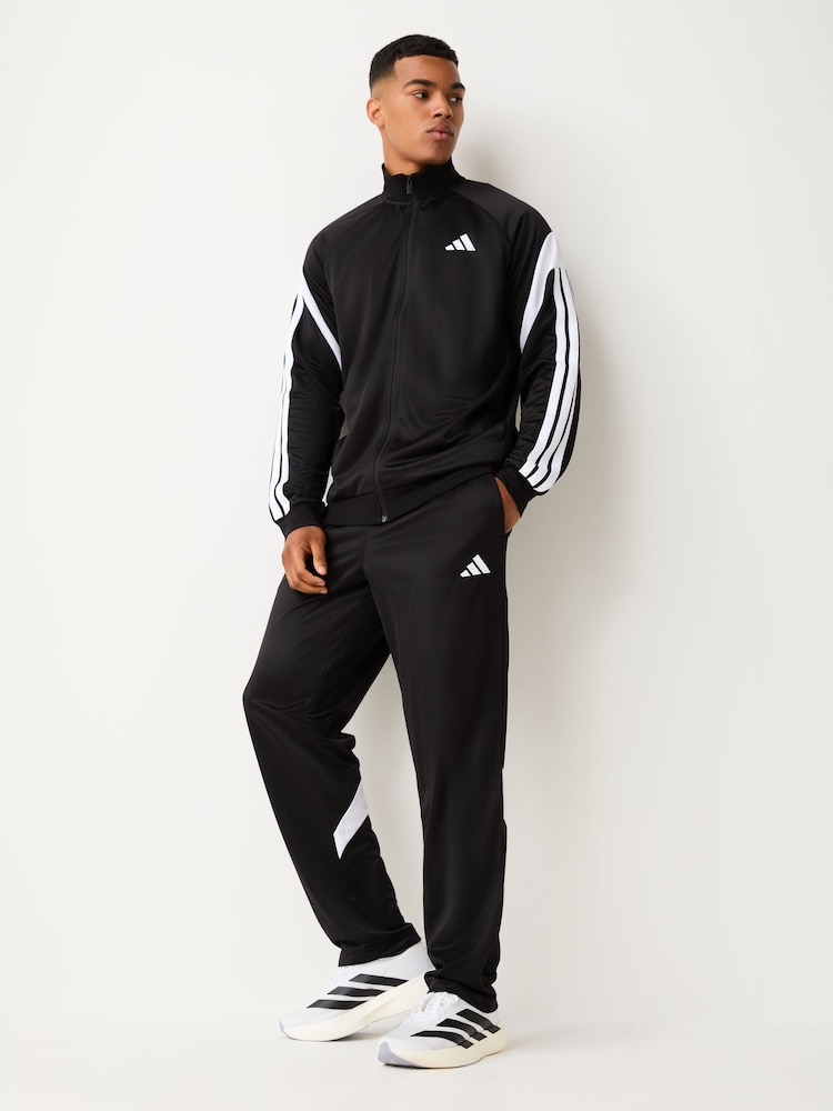 adidas Black Teamsport Tracksuit - Image 1 of 7 adidas Black Teamsport Tracksuit - Image 1 of 7