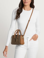 Michael Kors Brown Laila X-Small Cross-Body Bag - Image 2 of 3