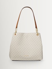 Michael Kors White Kensington Large Shoulder Tote Bag - Image 1 of 3