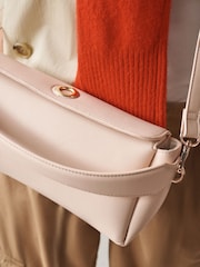 Bone Fold over Cross-Body Bag - Image 4 of 9