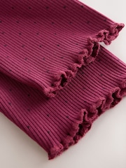 Burgundy Mesh Baby Long Sleeve Tutu Dress (0mths-2yrs) - Image 11 of 11