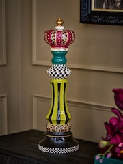 Multi King Ceramic Chess Piece Ornament - Image 1 of 3