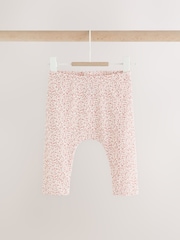 Mink Brown Ditsy Baby Leggings 5 Pack (0mths-2yrs) - Image 3 of 11