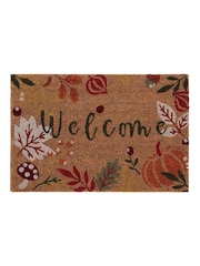 My Mat Natural Autumnal Welcome Coir Doormat - Image 2 of 3