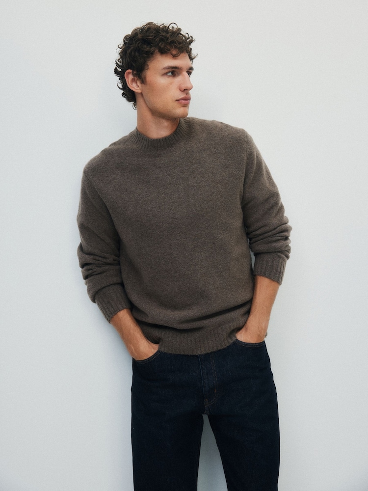The Set 2 Pack Soft Knit Jumpers Brown - Image 1 of 13